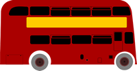 animated bus